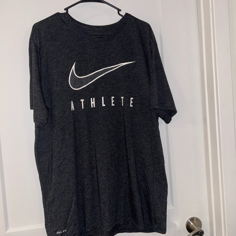 Nike Black Short Sleeve Athlete Tee